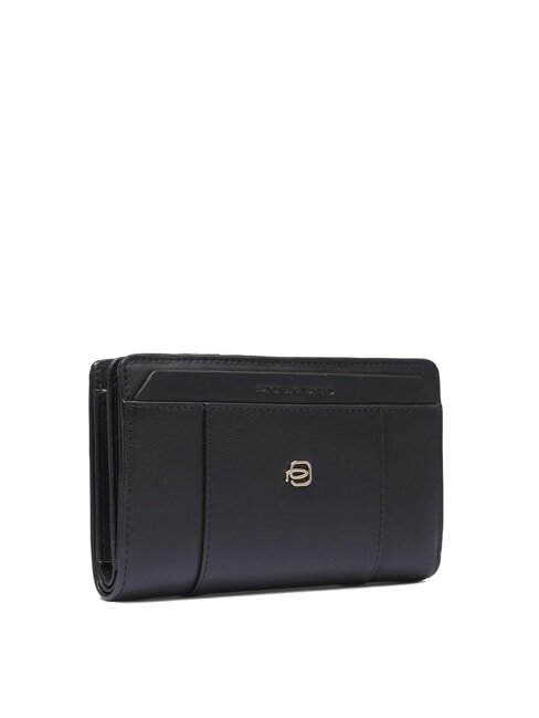 CIRCLE Mittelgro&szlig;e Brieftasche aus Leder Schwarz - Brieftaschen Damen