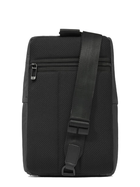 S140 Einschultriger iPad-Rucksack aus recyceltem Stoff Schwarz - PC-Rucks&auml;cke