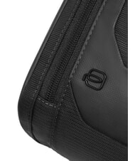 PIQUADRO S140 Einschultriger iPad-Rucksack aus recyceltem Stoff Schwarz - PC-Rucks&auml;cke - 5