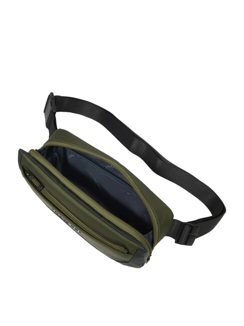 S140 G&uuml;rteltasche aus recyceltem Stoff GR&Uuml;N - H&uuml;fttaschen