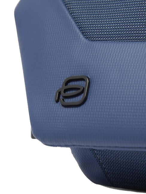 S140 G&uuml;rteltasche aus recyceltem Stoff Blau - H&uuml;fttaschen