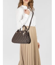 GUESS NOELLE 2 4G Handtasche, mit Schultergurt braun - Damentaschen - 5