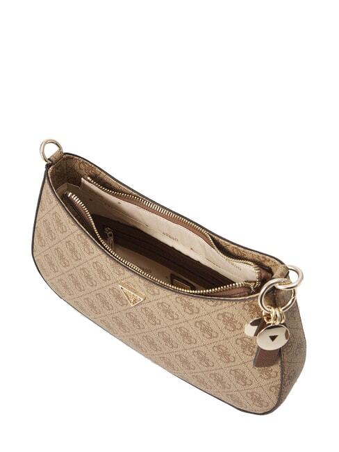 NOELLE 2  Umh&auml;ngetasche Latte-Logo / braun - Damentaschen