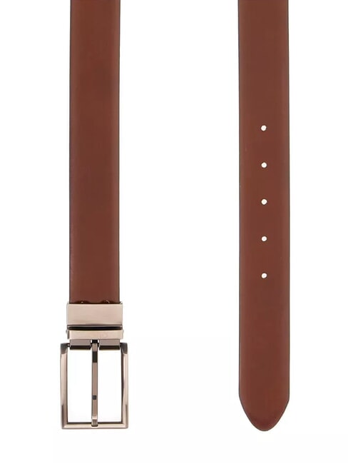 CASUAL Wendbarer G&uuml;rtel schwarz/dunkelbraun - G&uuml;rtel