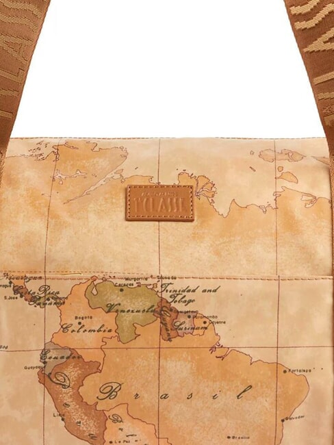 GEO CLASSIC Weekender-Tasche mit Schultergurt NAT&Uuml;RLICH - Reisetaschen