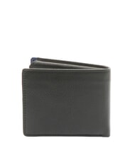 SPALDING SNAP  Herren-Geldb&ouml;rse aus Leder mit M&uuml;nzfach schwarz/marine - Brieftaschen Herren - 4