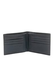 SPALDING SNAP Mittelgro&szlig;e Brieftasche aus Leder blau - Brieftaschen Herren - 2