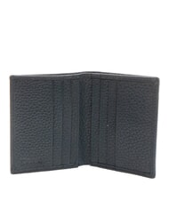 SPALDING SNAP  Geldb&ouml;rse aus geh&auml;mmertem Leder blau - Brieftaschen Herren - 2