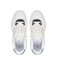 GUESS FONZI Laufschuhe Weiss-braun - Damenschuhe - 3