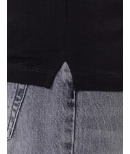 GUESS PEARLS LOVE TRIANGLE T-Shirt mit Print und Applikationen jetbla - T-Shirts und Tops f&uuml;r Damen - 4