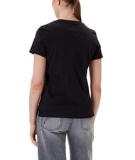 GUESS PEARLS LOVE TRIANGLE T-Shirt mit Print und Applikationen - T-Shirts und Tops f&uuml;r Damen