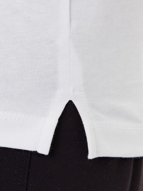 PEARLS LOVE TRIANGLE T-Shirt mit Print und Applikationen purwei&szlig; - T-Shirts und Tops f&uuml;r Damen