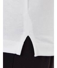 GUESS PEARLS LOVE TRIANGLE T-Shirt mit Print und Applikationen purwei&szlig; - T-Shirts und Tops f&uuml;r Damen - 4