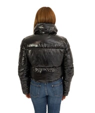 CANADIAN SUMMERSIDE Kurze gl&auml;nzende Daunenjacke recyceltes gl&auml;nzendes Schwarz - Daunenjacken f&uuml;r Damen - 2