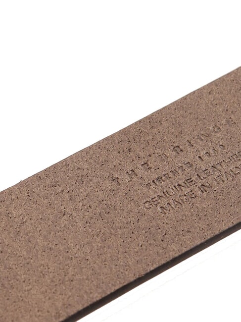 BRUNELLESCHI Lederg&uuml;rtel Rauch Abb Nickel - G&uuml;rtel