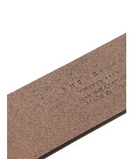 THE BRIDGE BRUNELLESCHI Lederg&uuml;rtel Rauch Abb Nickel - G&uuml;rtel - 3