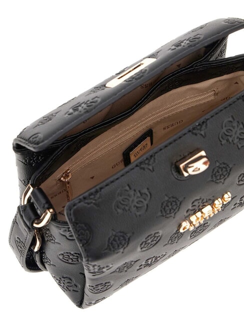 PHOEBE  Mini-Umh&auml;ngetasche schwarzes Logo - Damentaschen