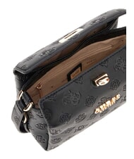 GUESS PHOEBE  Mini-Umh&auml;ngetasche schwarzes Logo - Damentaschen - 4