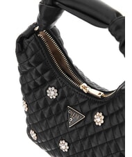 GUESS EVERLEE Hobo-Umh&auml;ngetasche SCHWARZ - Damentaschen - 3