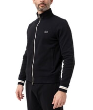 SUN68 HERITAGE Sweatshirt mit durchgehendem Rei&szlig;verschluss Schwarz - Sweatshirts Herren - 3
