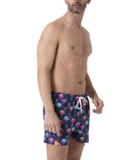 SUN68 BIG PRINT Strandkost&uuml;m f&uuml;r Herren marineblau/hellblau - Herrenbadehosen - 3