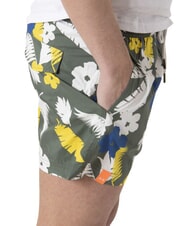 SUN68 CLASSIC PRINT Strandkost&uuml;m f&uuml;r Herren milit&auml;risch / gelb - Herrenbadehosen - 4