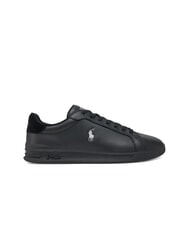 RALPH LAUREN HERITAGE COURT II  Leder-Sneakers schwarz/weichgrau pp - Schuhe Unisex - 2
