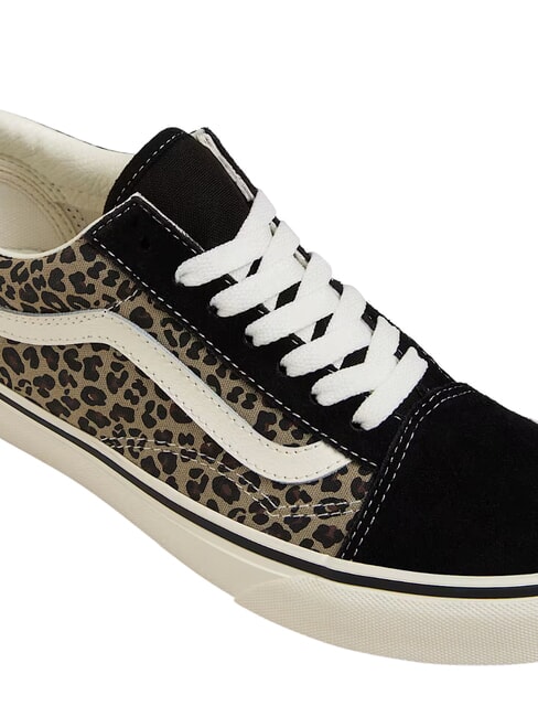 OLD SKOOL COLOR THEORY Canvas-Sneaker schwarz/leopard - Schuhe Unisex
