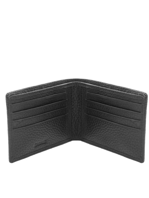 SNAP Mittelgro&szlig;e Brieftasche aus Leder Schwarz - Brieftaschen Herren