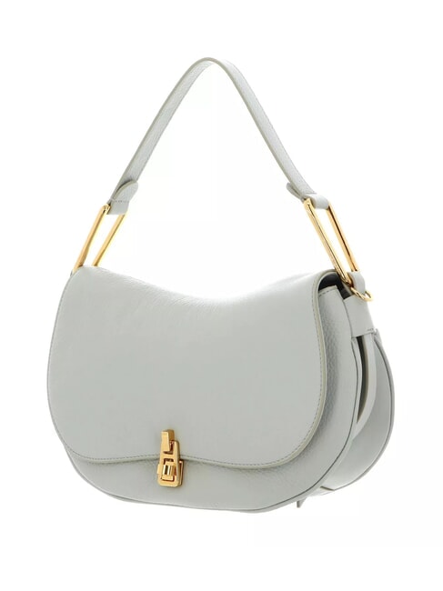 MAGIE SOFT Umh&auml;ngetasche aus Leder mit Schultergurt Seladongr&uuml;n - Damentaschen