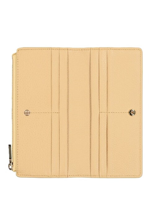 METALLIC SOFT Ledergeldb&ouml;rse frisches Beige - Brieftaschen Damen