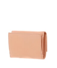 COCCINELLE METALLIC SOFT Bifold-Brieftasche aus geh&auml;mmertem Leder Sonnenaufgang - Brieftaschen Damen - 3