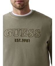 GUESS BEAU  Sweatshirt mit Rundhalsausschnitt moosgr&uuml;n - Sweatshirts Herren - 3