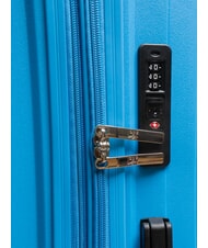 LESAC AIR FLOW 3er-Set Trolleys: Kabine, mittel, gro&szlig; Seeblau - Trolleyset - 8