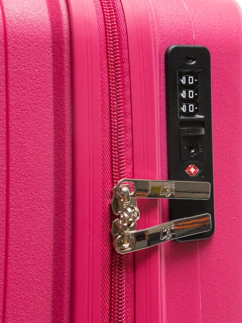 AIR FLOW Mittelgro&szlig;er erweiterbarer Trolley Pfirsichrot - Harte Trolleys