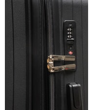 LESAC AIR FLOW Mittelgro&szlig;er erweiterbarer Trolley Schwarz - Harte Trolleys - 6