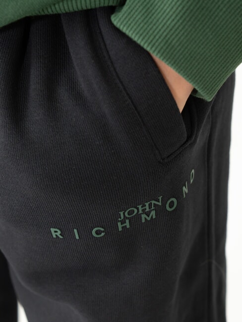 PETERSI Kompletter Trainingsanzug mit Sweatshirt und Hose Halterung/schwarz - Trainingsanz&uuml;ge f&uuml;r Kinder