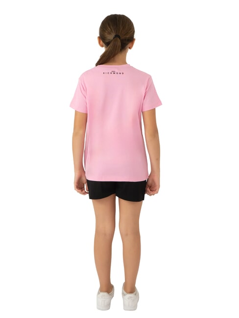 CICAM Komplett mit T-Shirt und Bermudashorts rosa/schwarz - Trainingsanz&uuml;ge f&uuml;r Kinder