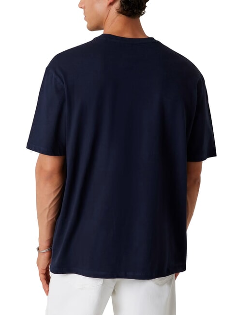 PATCH AT CHEST  Baumwoll-T-Shirt smartblue - Herren-T-Shirts