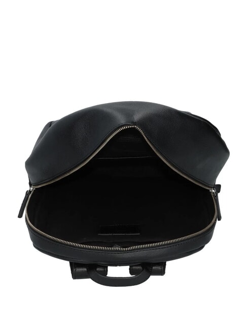 BIAGIO Lederrucksack Schwarz - Rucks&auml;cke f&uuml;r Schule &amp; Freizeit