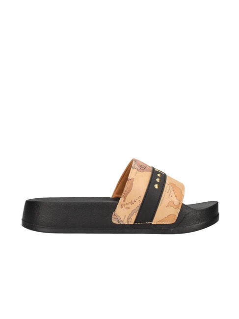 GEO  Hausschuhe Geobeige/Schwarz - Damenschuhe