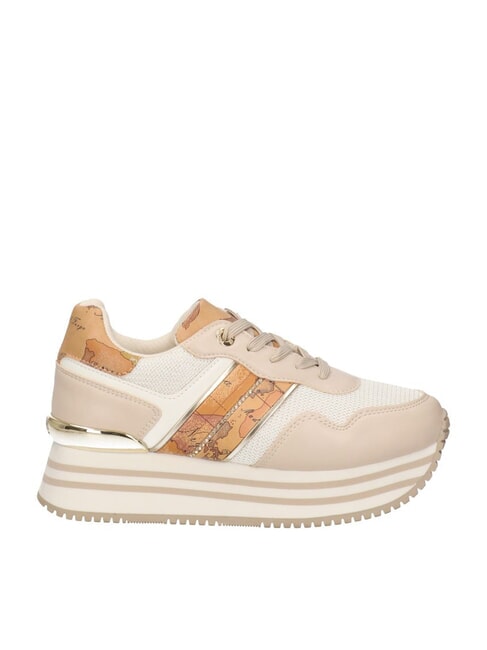 GEO JR Plateau-Sneaker Sand/Geo-Beige - Damenschuhe