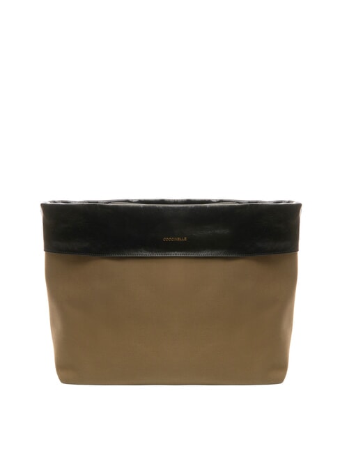 CAMPIONARIO - 25 TRENCH Weiche Umh&auml;ngetasche RIFF / SCHWARZ - Damentaschen