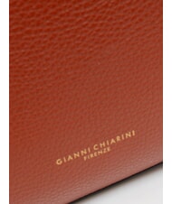 GIANNI CHIARINI HELENA ROUND Kleine Umh&auml;ngetasche aus Leder ziegelrot - Damentaschen - 5