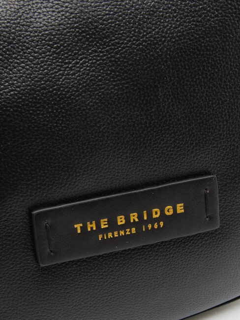 DOMITILLA  Umh&auml;ngetasche, Leder Schwarzes Gold - Damentaschen