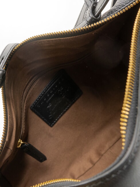 DOMITILLA  Umh&auml;ngetasche, Leder Schwarzes Gold - Damentaschen