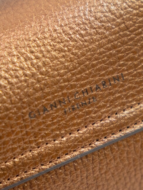 THREE Umh&auml;ngetasche, Leder ger&ouml;stet - Damentaschen