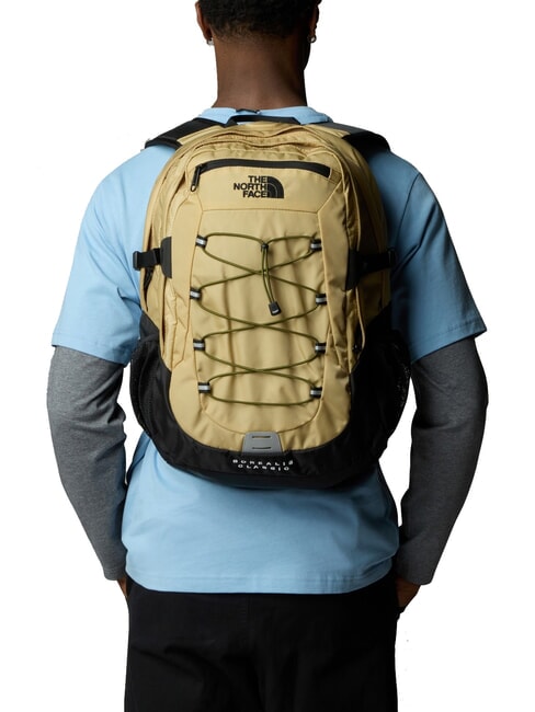 BOREALIS CLASSIC Laptoprucksack bis 13'' Khaki Stein/TNF Schwarz - Rucks&auml;cke f&uuml;r Schule &amp; Freizeit