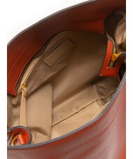 GIANNI CHIARINI OTTAVIA Umh&auml;ngetasche, Leder ziegelrot - Damentaschen - 5
