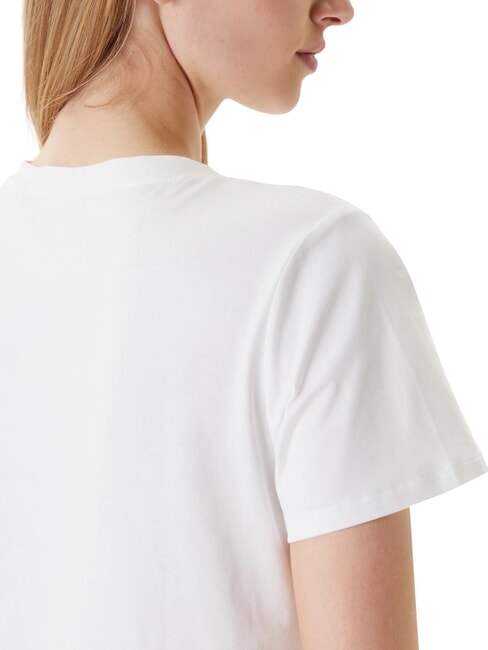 FLOWER BLING T-Shirt mit Druck und Applikation purwei&szlig; - T-Shirts und Tops f&uuml;r Damen